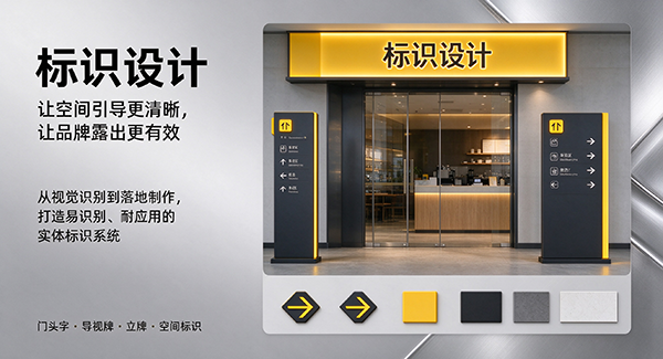 西工区标识设计